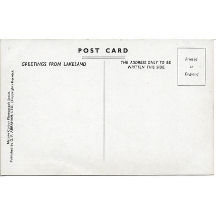 Wordsworth's Daffodils By Ullswater, Lake District, England, UK - Photo Postcard