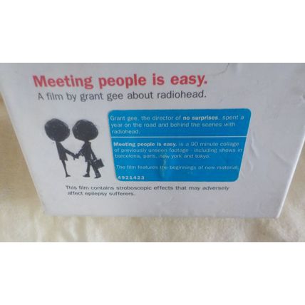 Meeting People is Easy - Film by Grant Gee About Radiohead VHS Video