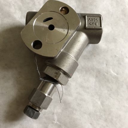 Weld 3/4" Spirax Sarco A351 CF8,67986 Y Strainer W/blowdown Connector,AG