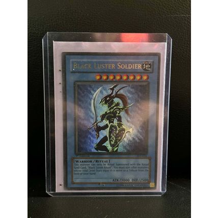 Black Luster Soldier - SYE-024 - Ultra Rare - 1st Edition Yugi Evolution Yu-Gi-O