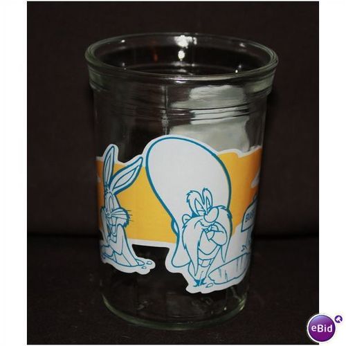 Welchs Looney Tunes Bugs & Sam Juice Glass #10