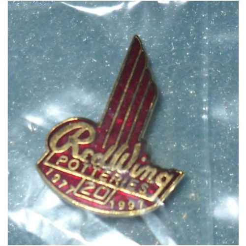 1977 1997 RWCS Red Wing Potteries Collectors Society 20 Year Enamel Pin