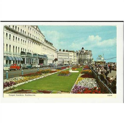 Sussex EASTBOURNE Carpet Gardens Postcard by Dennis (E.0144)
