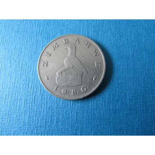 1980 ZIMBABWE 1 DOLLAR FREE POST. AT