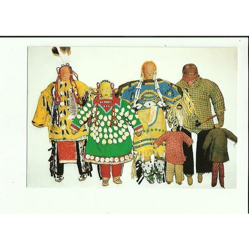 DOLLS OF THE NORTHERN PLAINS Postcard by Sykes