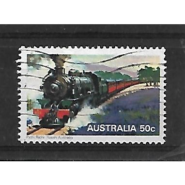 Australia.SG717 50c Locomotive,Pichi Richi Line,South Australia.Fine Used.Sep20
