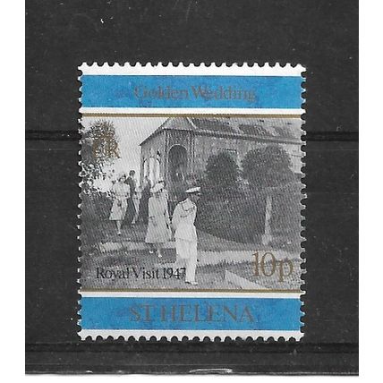 St Helena.SG746 10p Royal Family's Visit,1947.Fine Used.June21