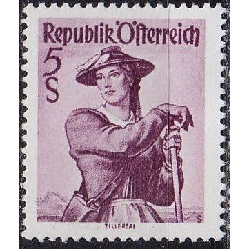 ÖSTERREICH AUSTRIA [1948] MiNr 0925 ( **/mnh ) Trachten