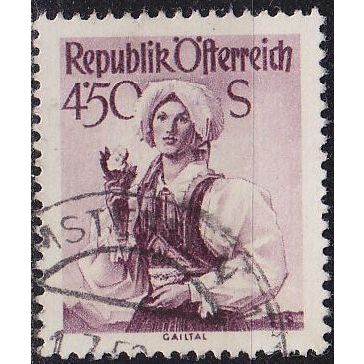 ÖSTERREICH AUSTRIA [1948] MiNr 0924 ( O/used ) Trachten