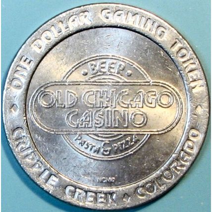 Old Chicago. $1 Casino Token. Cripple Creek, CO.. R76.
