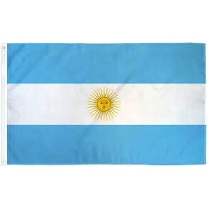 Annin Argentina 3' x 5' Quality Nylon Flag, 190325, All the Kings Flags