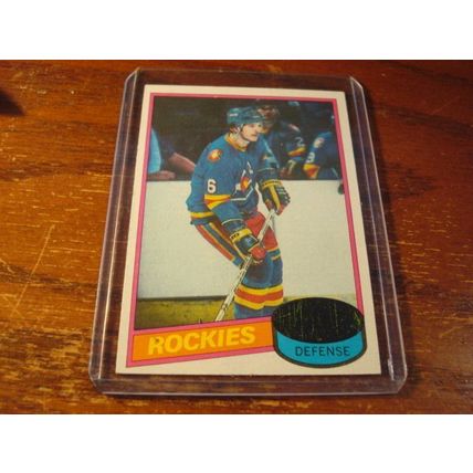 1980/81 Topps, Unscratched, ex/nm, ROB RAMAGE Rc, Rockies #213