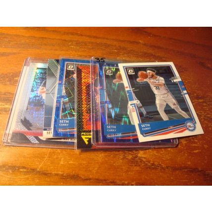 2018-2021, Panini, 6-Cards, w/Variations, SETH CURRY