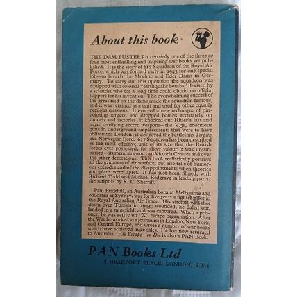 The Dam Busters, Paul Brickhill, pb 1955