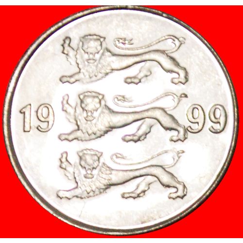 LIONS: estonia (ex. the USSR) ★ 20 CENTS 1999! LOW START ★ NO RESERVE!