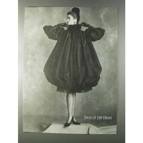 1980 Bill Blass Fashion Ad - Best of Bill Blass