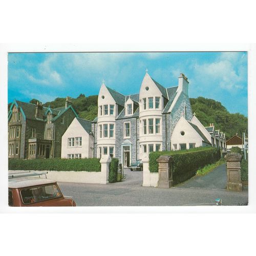 Queen's Hotel Oban Postcard Argyllshire 4164