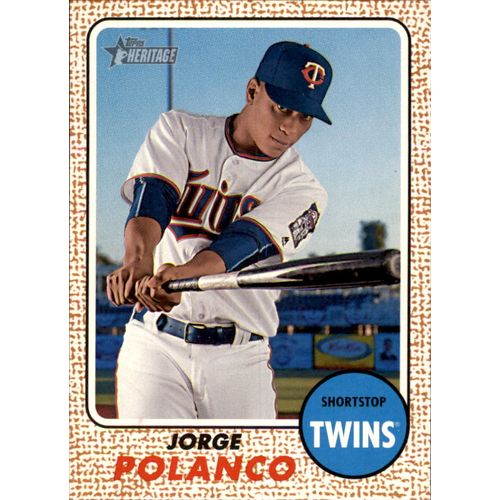 2017 Topps Heritage Baseball Jorge Polanco #32