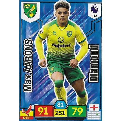 Premier League Adrenalyn XL 2019/20: Diamond - Norwich City, Aarons (Max)