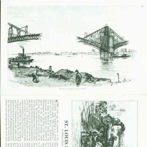 Saint Louis in 1884. by William Henry Bishop..1 to >29 lots of 10 copies