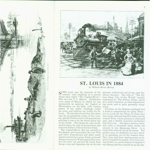 Saint Louis in 1884. by William Henry Bishop..1 to >29 lots of 10 copies