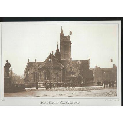 West Hartlepool Christchurch Christ Church - Print
