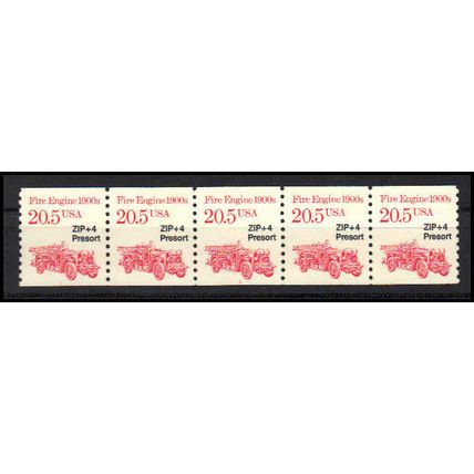 2264 20.5c Fire Engine Very Fine MNH Dry Gum PNC 1/5 X1081
