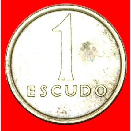 COAT OF ARMS: PORTUGAL ★ 1 ESCUDO 1984! LOW START★NO RESERVE!