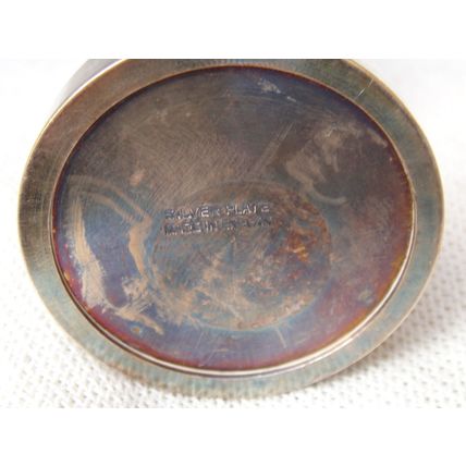 Silver Plated Rose / Breakfast Tray Vase
