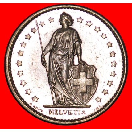 WITHOUT STAR (1968-2021): SWITZERLAND ★ 1 FRANC 1978!★LOW START★NO RESERVE