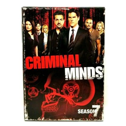 Criminal Minds The Seventh Season 7 FBI Drama 2012 DVD (6-Disc Set) (L59)