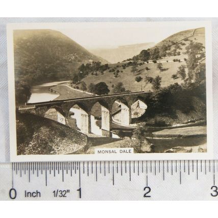 1938 Senior Service Bridges of Britain 22 Monsal Dale, Derbyshire