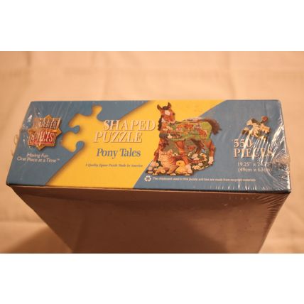 PONY TALES 550 PIECE SHAPED PUZZLE SEALED