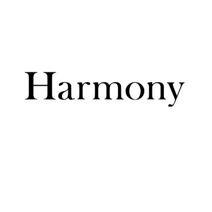 2 Harmony Camper van motorhome graphics stickers decals, Harmony Separated Text