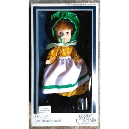 Vogue Dolls #301870 Pioneer Girl in Box 8" Ginny From Far Away Lands Vintage!