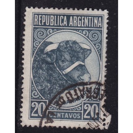 Argentina Prize Bull 20c Fine Used SG 755 VGC