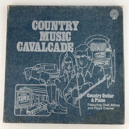 Chet Atkins And Floyd Cramer Country Music Cavalcade Country Guitar & Piano Box