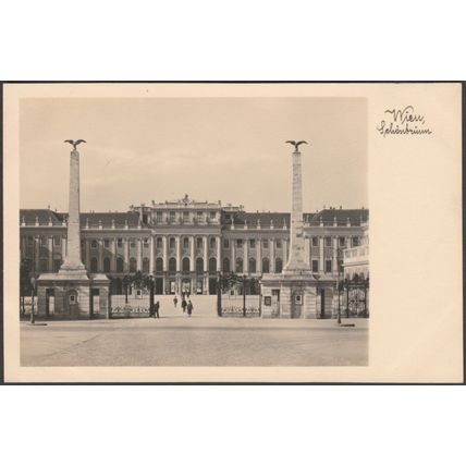 Schönbrunn, Wien, c.1950 - Schönbrunner Tiergartens Foto-AK