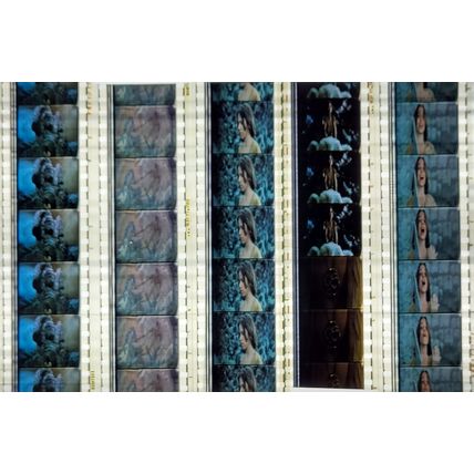 NEVER ENDING STORY. Pk MULTI VNR - A002b . - 5 STRIPS OF 5 - 35MM FILM CELLS