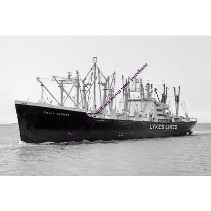 mc1509 - USA Cargo Ship - Dolly Turman , built 1967 - photograph 6x4