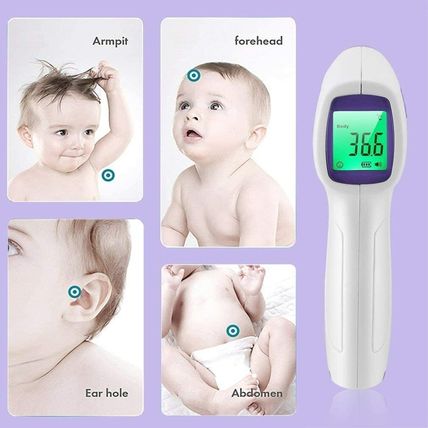 Forehead Thermometer, Digital Infrared Thermometer for Kids & Adults,& free mask