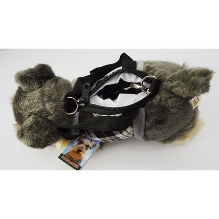 Schnauzer shaped hand or shoulder bag by Faithful Friends Collectables