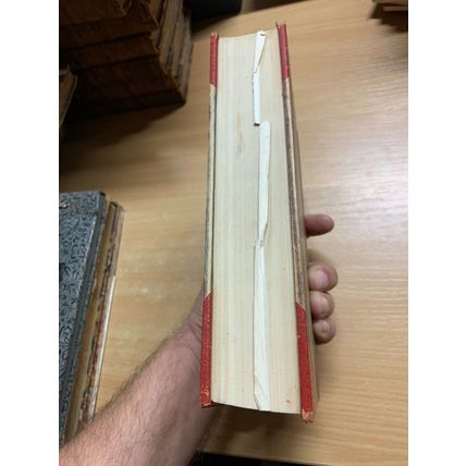RARE* 1940 "BONNIERS KONVERSATIONS LEXICON" THICK VINTAGE HARDBACK BOOK (P7)