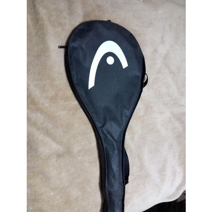 Head Full Size Tennis Racket Cover Bag with Shoulder Strap Black