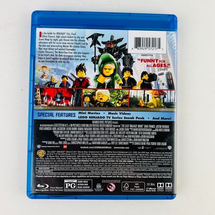 LEGO Ninjago The Movie Blu-ray / DVD Combo Pack