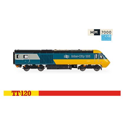 Hornby TT1004TXSM InterCity 125 High Speed Train Set Sound Fitted TT:120 - NEW