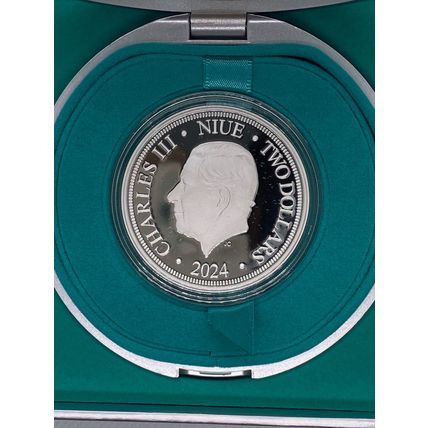 1 oz 2024 Agoro Silver Collectible Coin Jasmine Disney Princess Mintage 2000