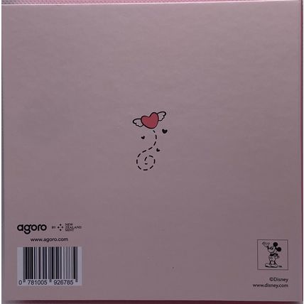 1 Oz 2025 Agoro Silver Collectible Disney I Love Us - Mickey and Minnie Mouse