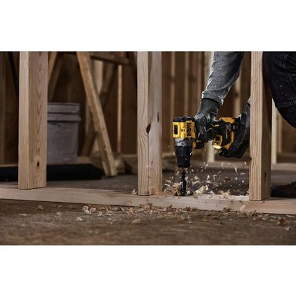 DEWALT 20V MAX Hammer Drill, 1/2", Cordless and Brushless, Compact with 2-Speed