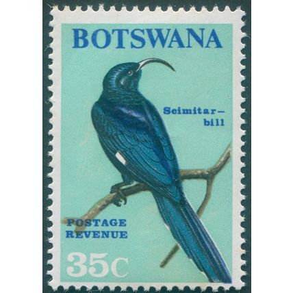 Botswana 1967 35c Scimitar-bill SG230 MNH